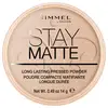 Image de Rimmel Stay Matte Poudre Compacte (Différentes teintes disponibles) - Silky Beige