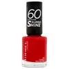 Image de Vernis à ongles 60 Seconds Super Shine Rimmel 8 ml (disponible en plusieurs teintes) - Double Decker Red