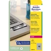 Image de Avery ultra-sterke zilverkleurige etiketten ft 45,7 x 21,2 mm (b x h), 960 stuks, 48 per blad