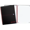 Image de Oxford BLACK N' RED spiraalblok karton, 140 bladzijden ft A4, gelijnd