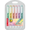 Image de STABILO swing cool pastel markeerstift, plastic etui van 6 stuks in geassorteerde kleuren