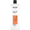 Image de NIOXIN System 4 Shampooing Épaississant pour Cheveux Colorés Secs et Abîmés, Éclaircissement Avancé [1 L]