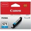 Image de Canon inktcartridge CLI-571C, 173 foto's, OEM 0386C00, cyaan