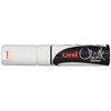 Image de Uni-ball Krijtmarker wit, beitelvormige punt van 8 mm