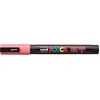 Image de uni-ball Paint Marker op waterbasis Posca PC-3M, koraalrood