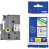 Image de Brother TZe tape voor P-Touch 12 mm, zwart op transparant