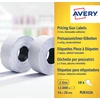 Image de Avery PLR1626 etiketten voor prijstang non-permanent, ft 26 x 16, 12 000 etiketten, wit