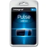 Image de Integral Pulse USB 2.0 stick, 16 GB, zwart/blauw