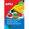 Image de Apli fluo etiketten 99,1 x 67,7 mm (b x h) groen