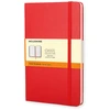 Image de Moleskine notitieboek, ft 13 x 21 cm, gelijnd, harde cover, 240 blad, rood