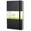 Image de Moleskine notitieboek, ft 13 x 21 cm, effen, harde cover, 240 bladzijden, zwart