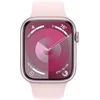 Image de Apple Watch Series 9 - GPS + Cellular - 45mm - Pink Aluminium Case with Light Pink Sport Band - M/L en occasion ou reconditionné