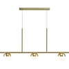 Image de Nordlux Contina-3 spot-hanglamp-G9-opaal glas/messing en occasion ou reconditionné