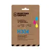Image de Cartouche D'encre Electro Depot Compatible Hp H 304 Noir Et Couleurs