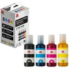 Image de Cartouche Compatible Upprint Epson Ecotank 104 - Pack De 4 - Magenta, Cyan, Noir, Jaune