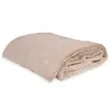 Image de Plaid imitation fourrure beige 150x180