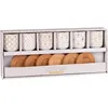 Image de Set met 6 porseleinen kopjes met schoteltjes