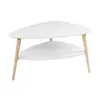 Image de Table basse style scandinave blanche L82