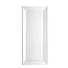 Image de Grand miroir rectangulaire argenté, 80x165 cm