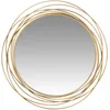 Image de Ronde vergulde draadspiegel 91x94
