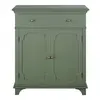 Image de Buffet 2 portes 1 tiroir vert kaki L85