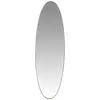 Image de Miroir ovale en aluminium doré, 45x150 cm