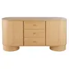 Image de Buffet 3 portes arrondies 3 tiroirs L160