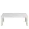 Image de Table basse blanche à carreaux L110
