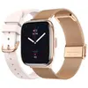 Image de Montre Connectée Echo Rainbow Nano Bracelets Rose + Métal Gold
