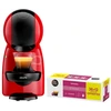 Image de Expresso Krups Piccolo Xs Rouge Yy5836fd + 3 Boîtes Capsules