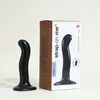 Image de Dildo ventouse spécial Point G et P - Noir - S