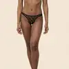 Image de String ouvert à dentelle Lilou - L/XL