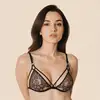 Image de Soutien-gorge ouvert à dentelle Luna - L/XL
