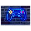 Image de Néon Mural Led Manette Multicolore 40cm