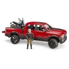 Image de Bruder 02502 RAM 2500 Power Wagon met Ducati Scrambler Desert Sled en bestuurder - Bruder 2502 - Bruder 02502