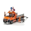 Image de Bruder 02677 Mercedes MB Sprinter gemeentewerken met Bruder speelfiguur en accessoires - Bruder 2677 - Bruder 02677