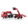 Image de Bruder 02774 vrachtwagen MAN TGA dieplader met Manitou MLT633 verreiker - Bruder 2774 - Bruder 02774