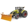 Image de Bruder 03018 Claas Axion 950 met sneeuwkettingen en ploegblad - Bruder 3018 - Bruder 03018