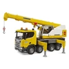 Image de Bruder 03571 - Scania Super 560R vrachtwagen met Liebherr hijskraan en licht en geluidsmodule - aanbieding - Bruder 3571 - Bruder 03571