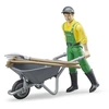 Image de Bruder 62610 figurenset boer met kruiwagen en gereedschap (aanbieding) - Bruder 62610 - Bruder 062610