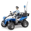Image de Bruder 63010 BWorld politie quad met agent en accessoires - Bruder 63010 - Bruder 063010