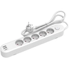 Image de Multiprise Link2home 5 Prises + 3 Usb A Et C Et Interrupteur