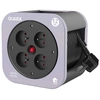 Image de Enrouleur Sbox X4 Prises 12m Gris