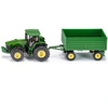 Image de Siku 1953 John Deere 8430 tractor met aanhanger - Siku 1953