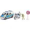 Image de Siku 2562 Volkswagen T6 met BMW Politie motorfiets (nieuw 2026) - Siku 2562