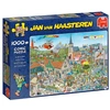 Image de Jan van Haasteren puzzel - rondje Texel 1000 stukjes - Jumbo JVH puzzel (JVH 20036) - 200360