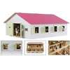 Image de Kids Globe 610189 Paardenstal roze met 7 boxen voor paarden 1:24 (Schleich) - Kidsglobe 610189