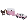 Image de Kids Globe 520124 Mitsubishi pick-up met paardentrailer en twee paardjes - Kidsglobe 520124