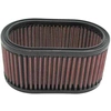 Image de K&N vervangingsfilter 7Inchx4-1/2Inch / 3-5/16inch / ovaal (E-3341) E3341 K&N