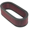 Image de K&N vervangingsfilter 12Inchx5-1/4Inch3-1/4inchovaal (E-3671) E3671 K&N